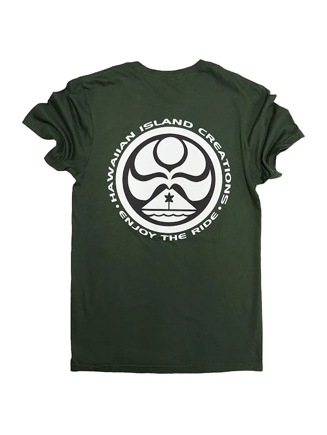 HIC CORPO DOT BIG BRADDAH TEE - FOREST