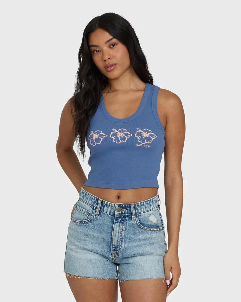 BILLABONG HAWAII HEADED TO SEA TANK TOP - DUTCH BLUE (DBU1)