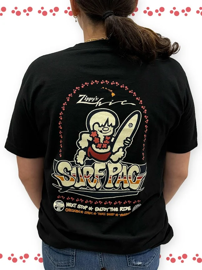 HIC X ZIPPY'S COLLAB TEE - BLACK - Image 3