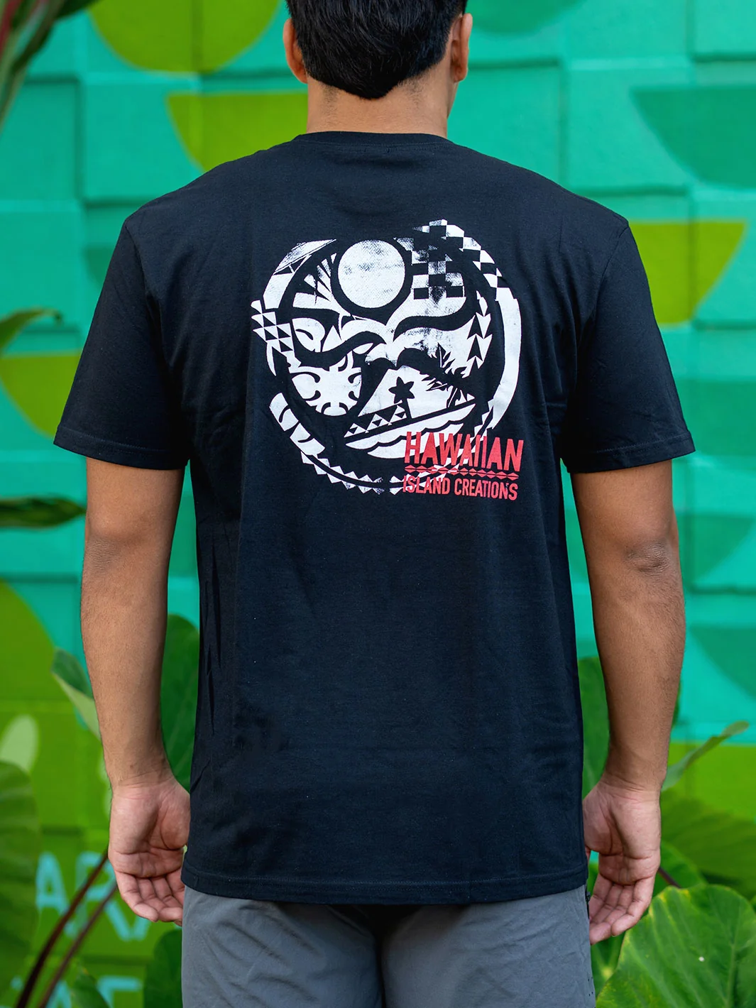 HIC IKAIKA DOT TEE - BLACK