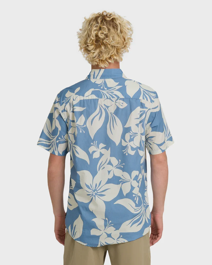 QUIKSILVER KAILUA CLASSIC WOVEN - LIGHT BLUE (RVB) - Image 2