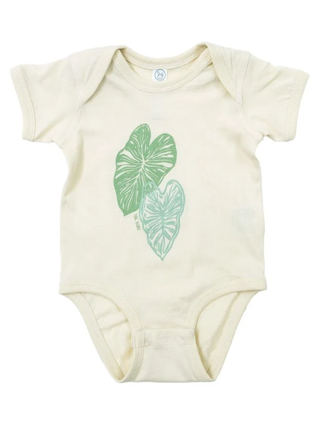 HIC KALO INFANT ONESIE - NATURAL