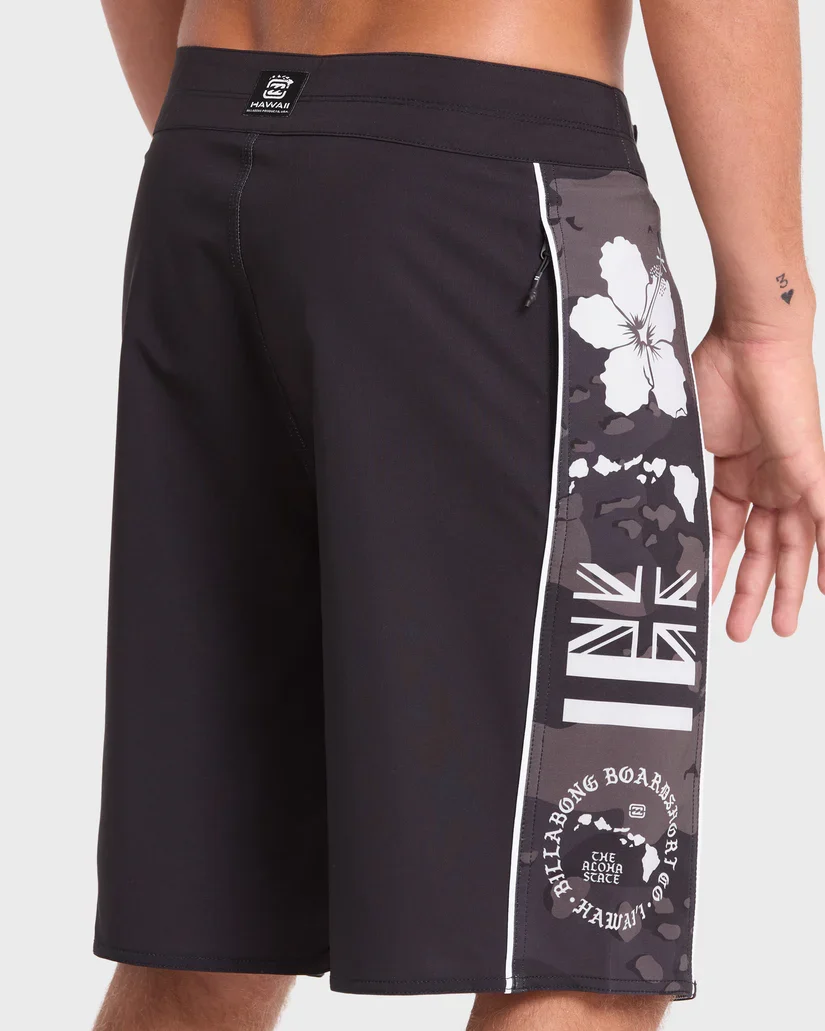 BILLABONG NEW WAVE 2.0 HAWAII PRO BOARDSHORT - BLACK - Image 4