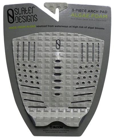 SLATER DESIGNS 3 PIECE ARCH TRACTION PAD - CHARCOAL/BLACK