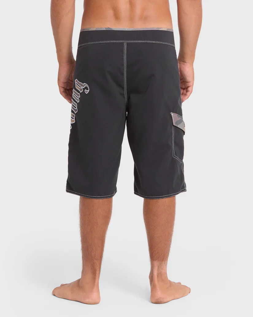 BILLABONG TEMPLE PRO BOARDSHORT - BLACK - Image 3