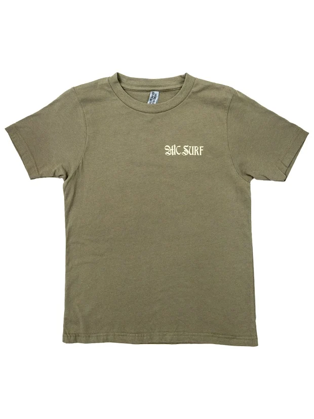 HIC TUBEROSE BOYFRIEND WOMENS TEE - THYME - Image 2