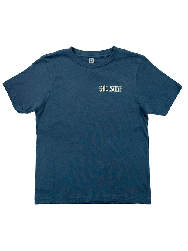 HIC TUBEROSE GIRLS TEE - INDIGO - Image 4