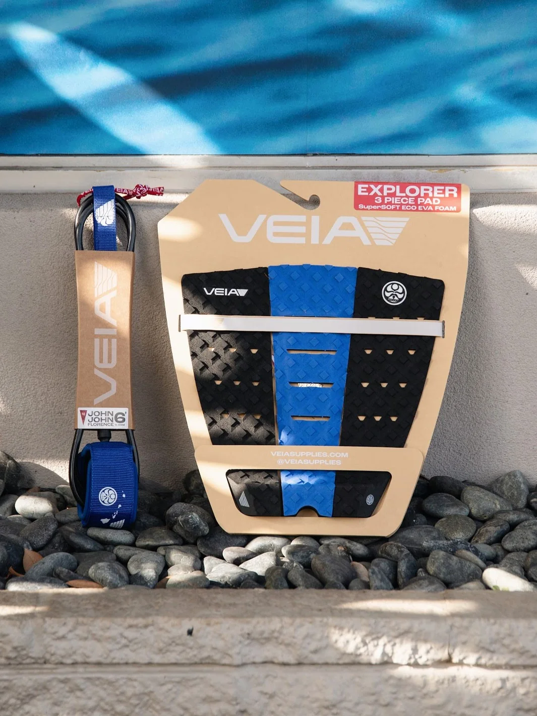 VEIA EXPLORER SQUASH HIC TAIL PAD - NIGHT/BLUE