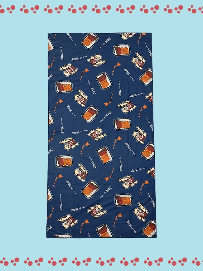 HIC X ZIPPY'S MOKI MAN TOWEL - NAVY - Image 3